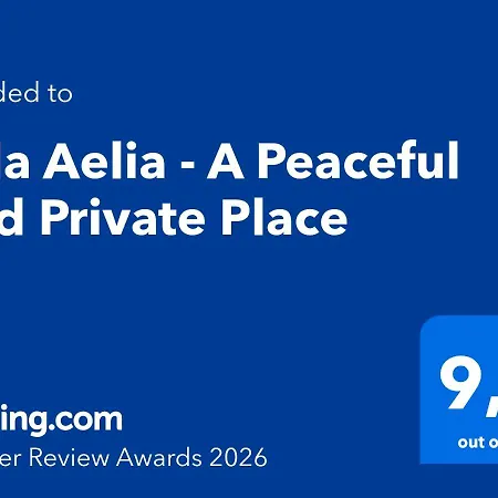 Aelia - A Peaceful And Private Place Apartman *