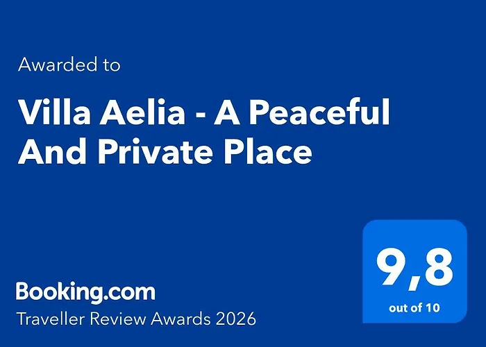 Aelia - A Peaceful And Private Place Appartement *